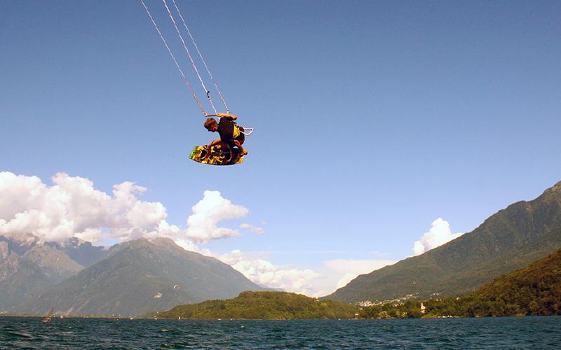 Kiteshuttle Comer See